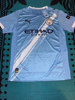 Manchester City (Mancity) 25/26 Home jersey/kit (Medium)